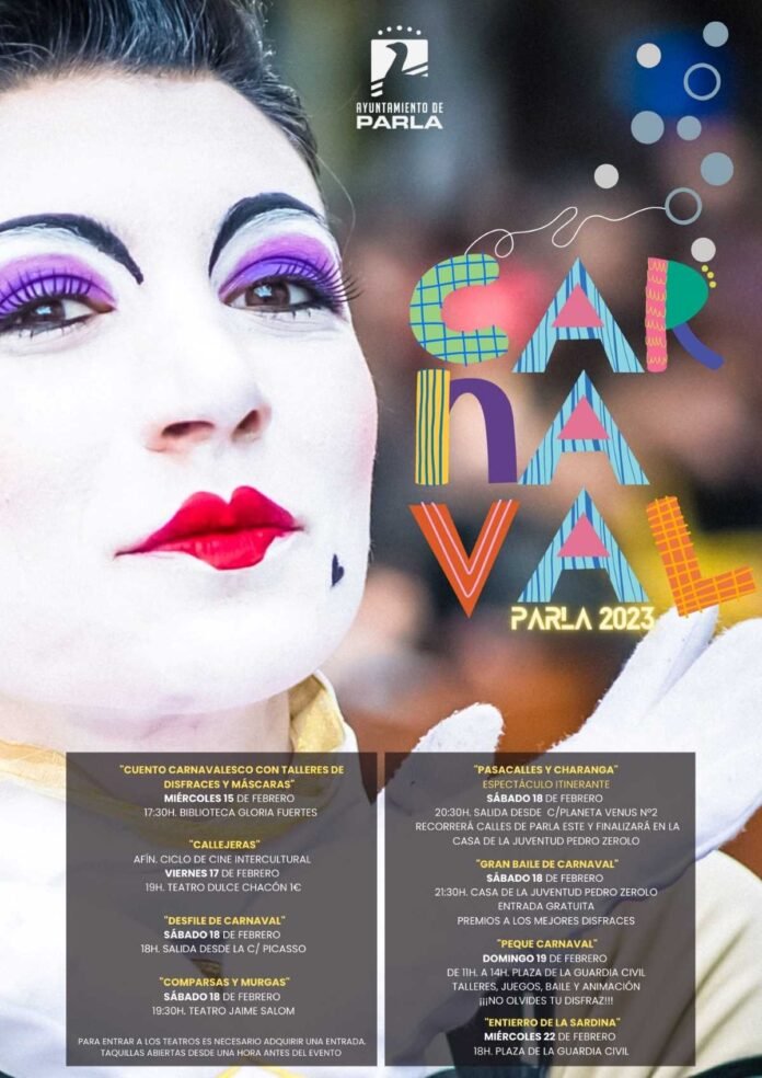 Parla se prepara para su gran semana de Carnaval con numerosas actividades culturales