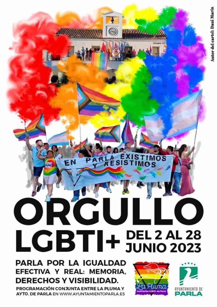 Existimos y resistimos, lema para celebrar el mes del Orgullo LGTBI+ en Parla
