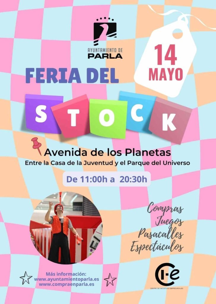 Llega a Parla la VII edición de la Feria del Stock