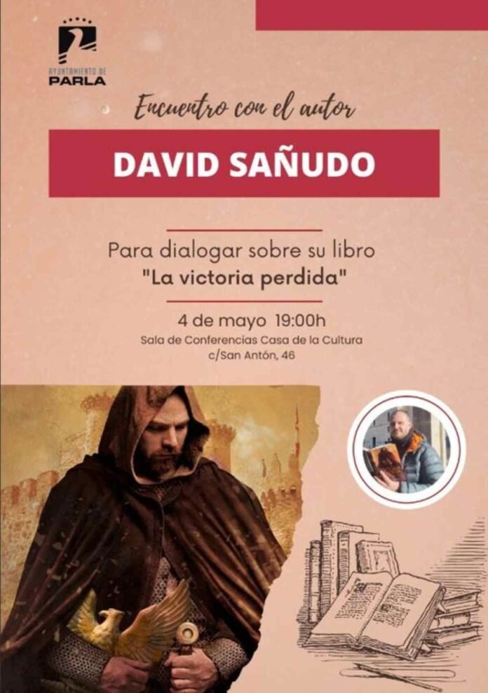 El periodista David Sañudo presenta el 4 de mayo su primera novela en Parla