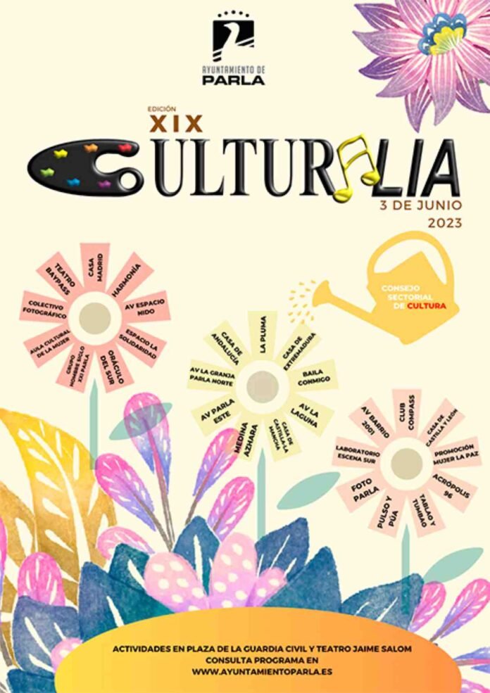 Parla acoge la XIX edición de Culturalia con actividades en la Casa de la Cultura