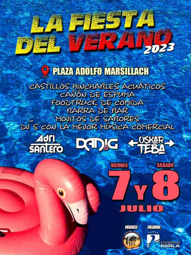 Agenda de ocio para los días 6,7,8 y 9 de julio