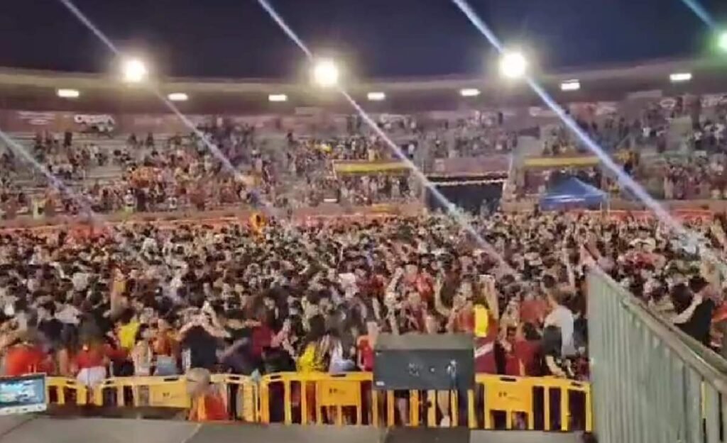 Parla se prepara para la final de la Eurocopa con una pantalla gigante en la plaza de toros