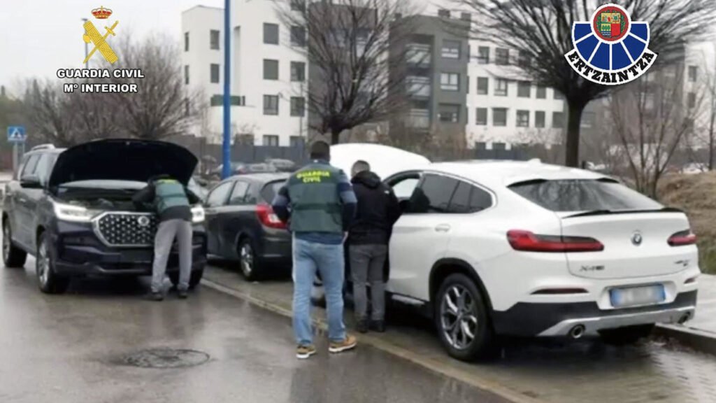 Golpe a red que movía por Europa 6 toneladas de cocaína al año en dobles fondos de coches