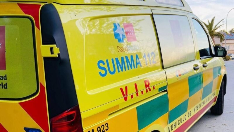 Menor de 14 años herido de gravedad en Parla tras ser agredido en el cuello.